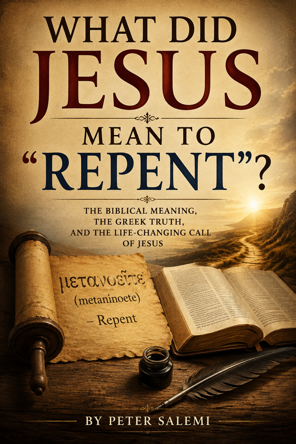 What did Jesus mean to "Repent?"